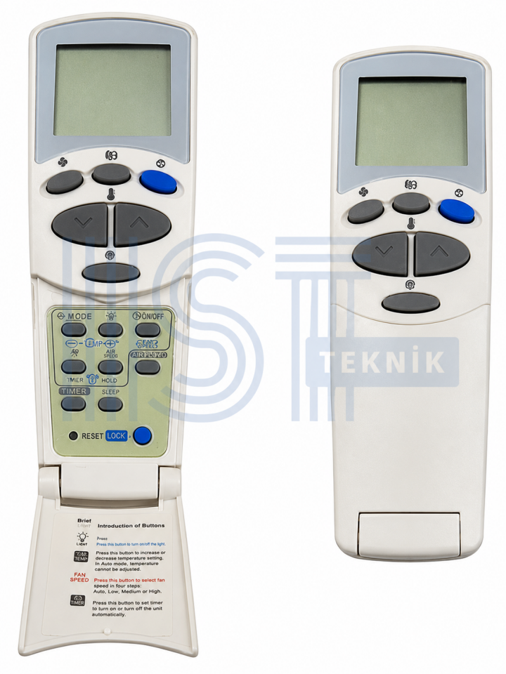 KLİMA KUMANDA ARÇELİK LG-BEKO KAPAKLI 5400185219 YS
