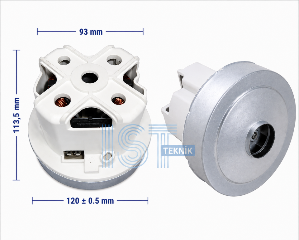 BT92 Philips-Domel Süpürge Motoru