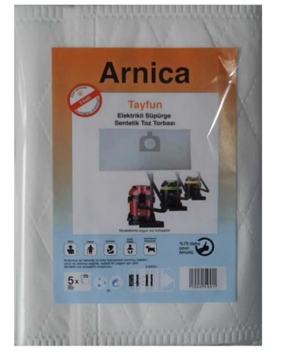Arnica Yıkamalı-Tayfun 5'li Paket Sms Toz Torbası