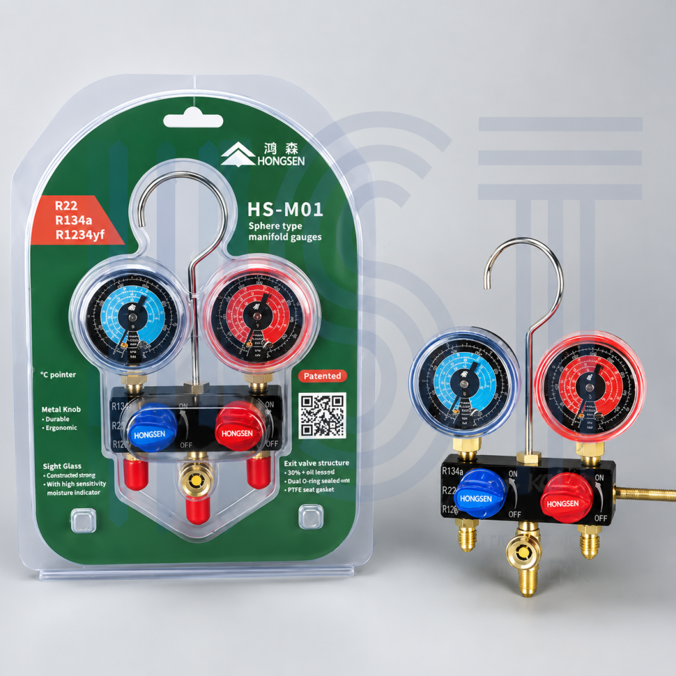 HONGSEN DİJİTAL MANİFOLD HORTUMSUZ KUTUSUZ